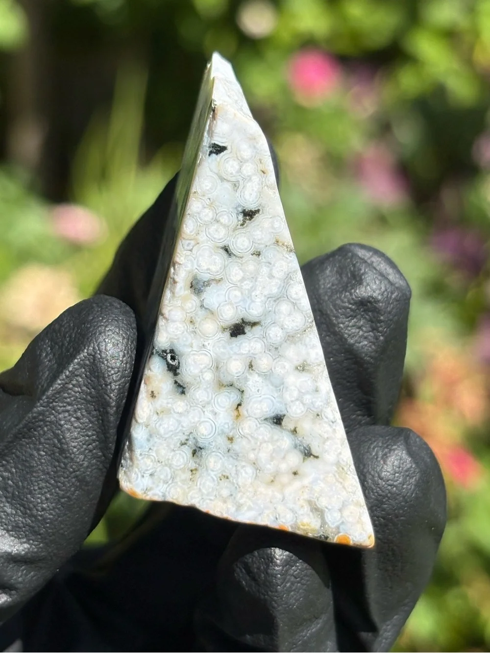 Discounted* Chipped Ocean Jasper Crystal Freeform - Polished Sea Jasper - OBJ